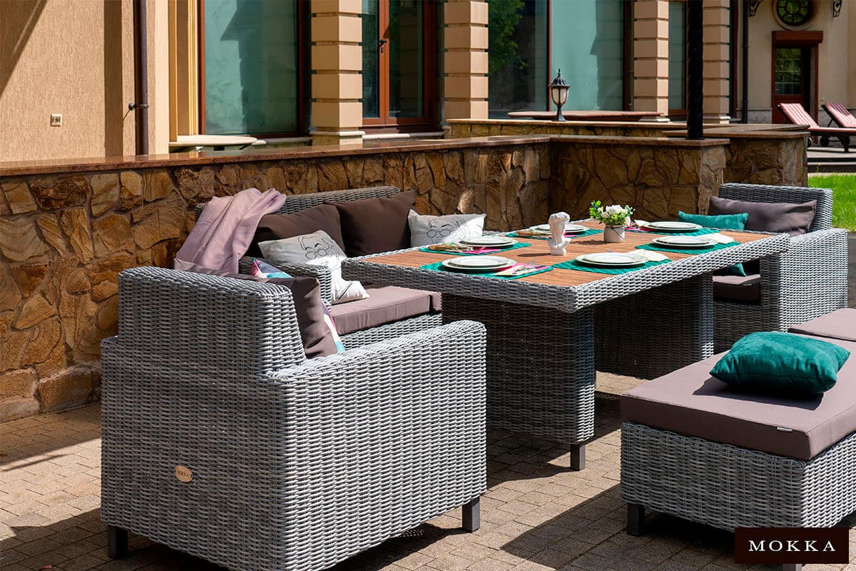 Комплект плетеной мебели MOKKA BELLA малый