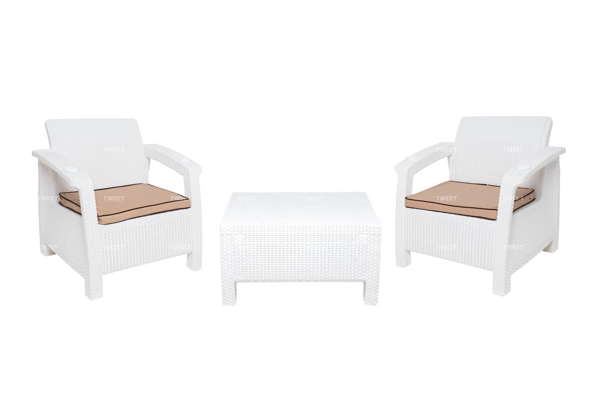 Комплект на балкон TWEET Balcony Set белый