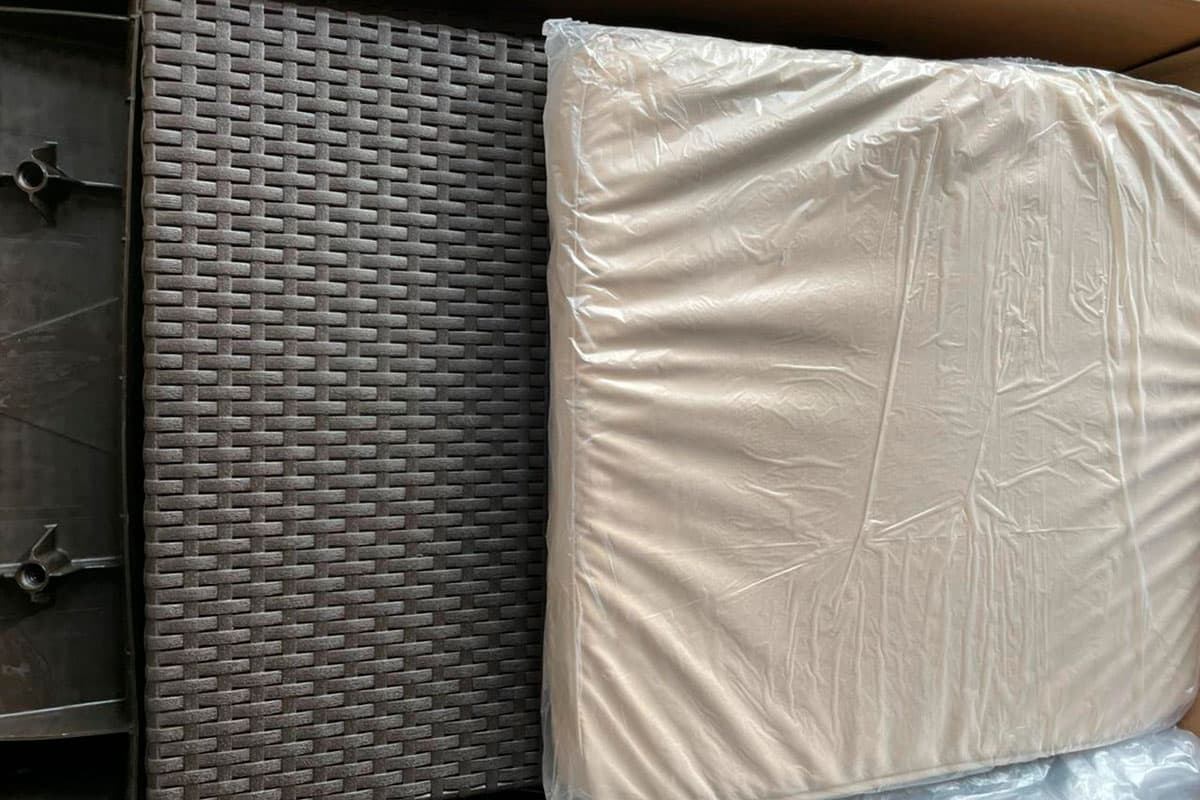 Комплект мебели Corfu Triple Set коричневый