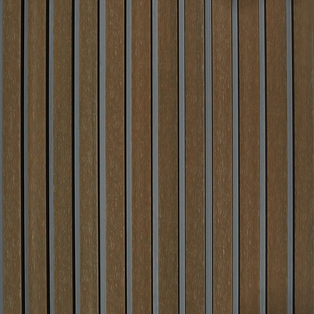 Фасадная (стеновая) реечная панель из дпк CM Wall DUAL, 26x219х3000-4000 мм, MACADAMIA (Макадамия)