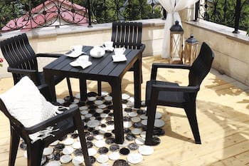 Комплект мебели b:rattan Boston Set антрацит