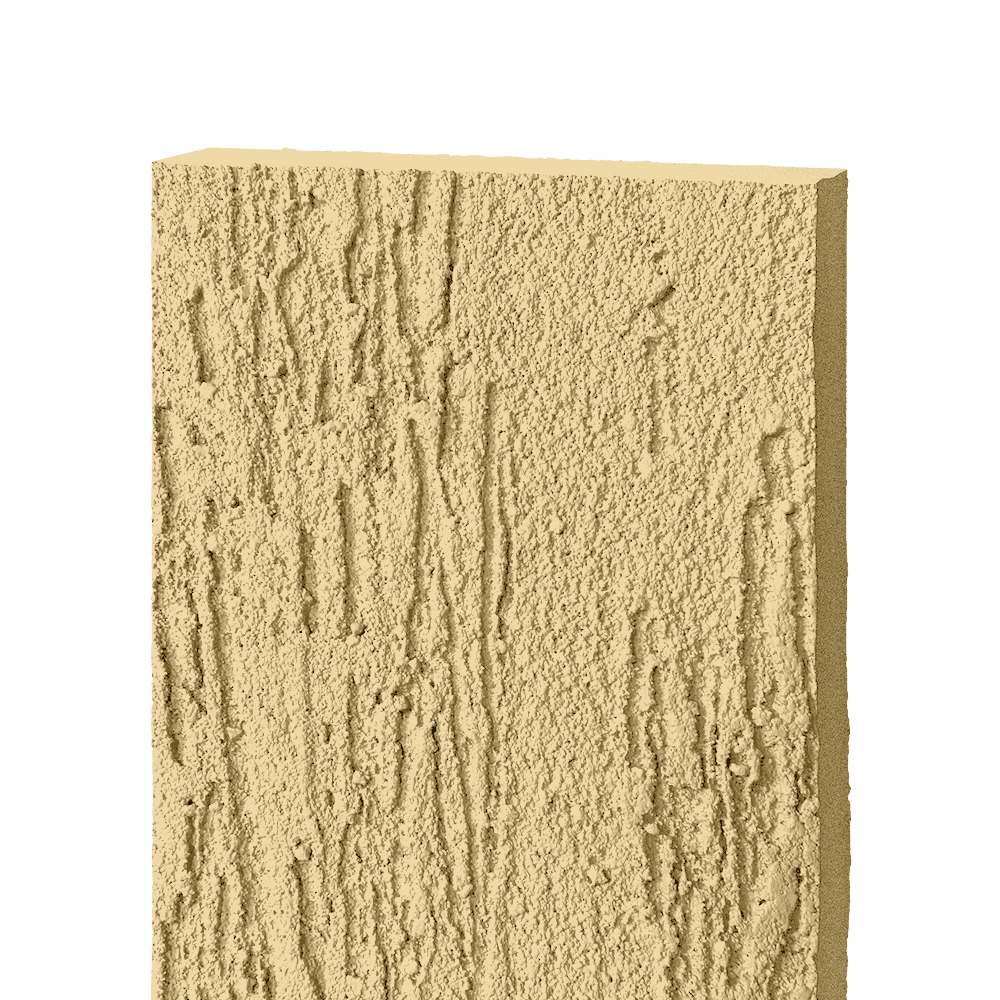 Фиброцементный сайдинг БЭТЕКО Короед, цвет Бежевый (1200х1570х8 мм)